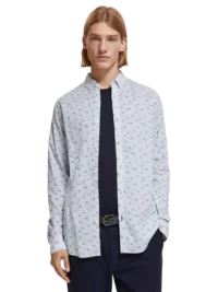 Scotch & Soda 175483 : Slim fit printed shirt