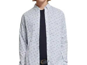 Scotch & Soda 175483 : Slim fit printed shirt
