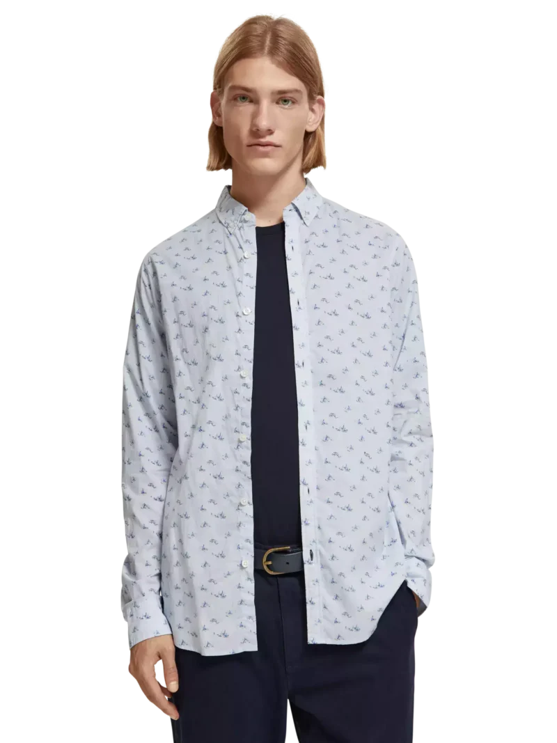 Scotch & Soda 175483 : Slim fit printed shirt