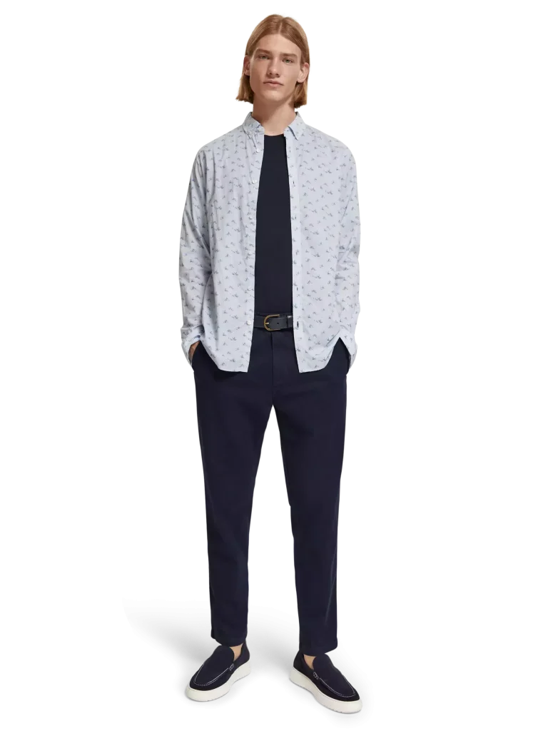 Scotch & Soda 175483 : Slim fit printed shirt - Image 4