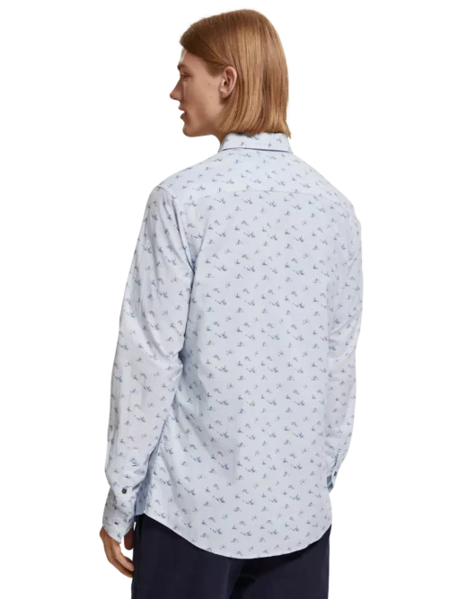 Scotch & Soda 175483 : Slim fit printed shirt - Image 3