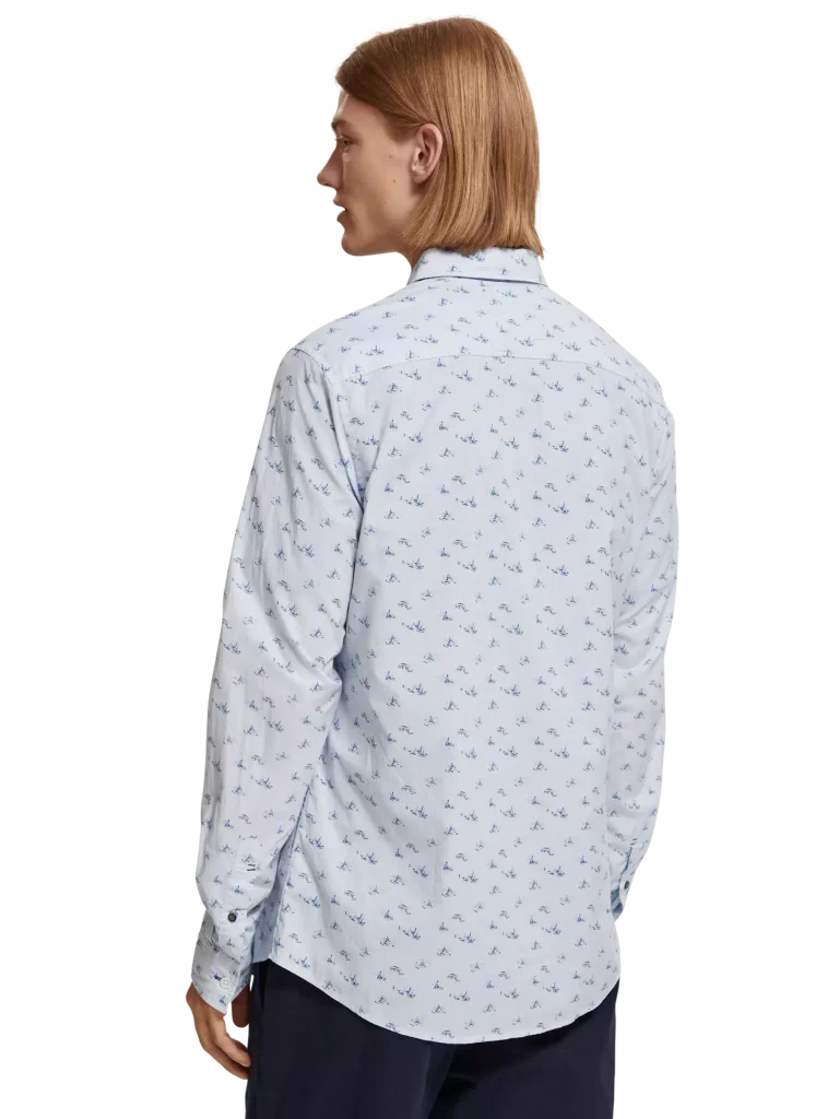 Scotch & Soda 175483 : Slim fit printed shirt - Image 3