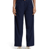 Scotch & Soda 176391 : High rise straight leg trousers, Navy blue