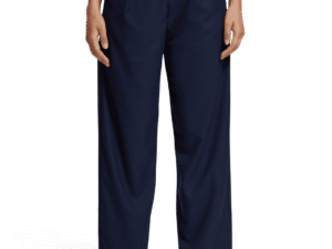 Scotch & Soda 176391 : High rise straight leg trousers, Navy blue