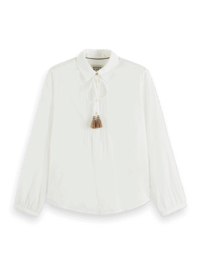 Alternative view of Scotch & Soda 176725 : Pin tuck bib top