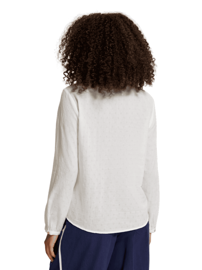 Scotch & Soda 176725 : Pin tuck bib top - Image 3