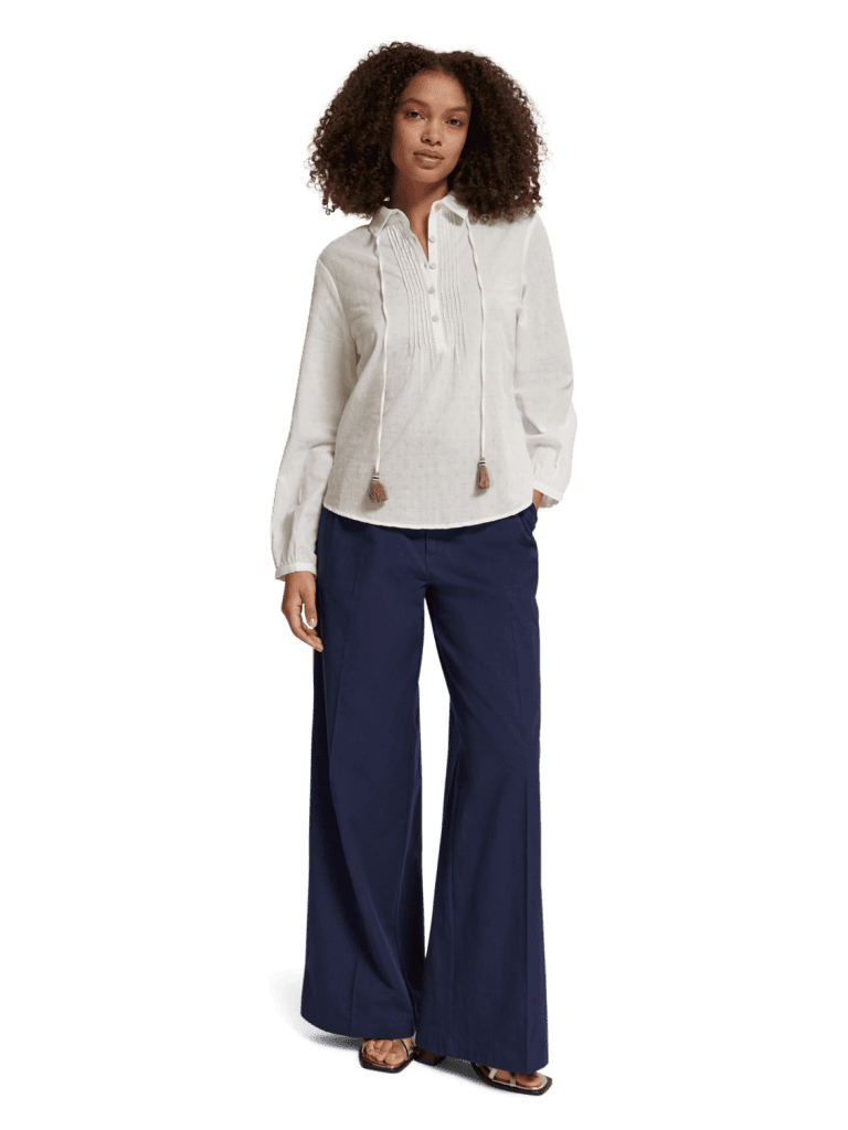 Scotch & Soda 176725 : Pin tuck bib top - Image 4