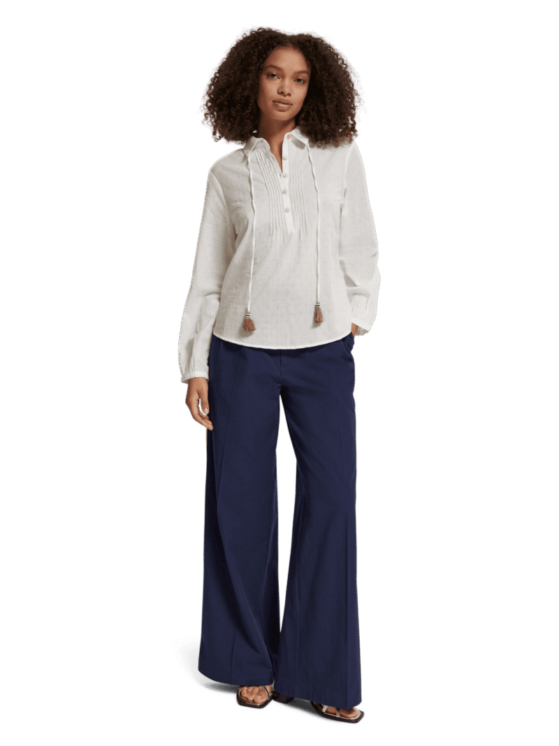 Scotch & Soda 176725 : Pin tuck bib top - Image 4