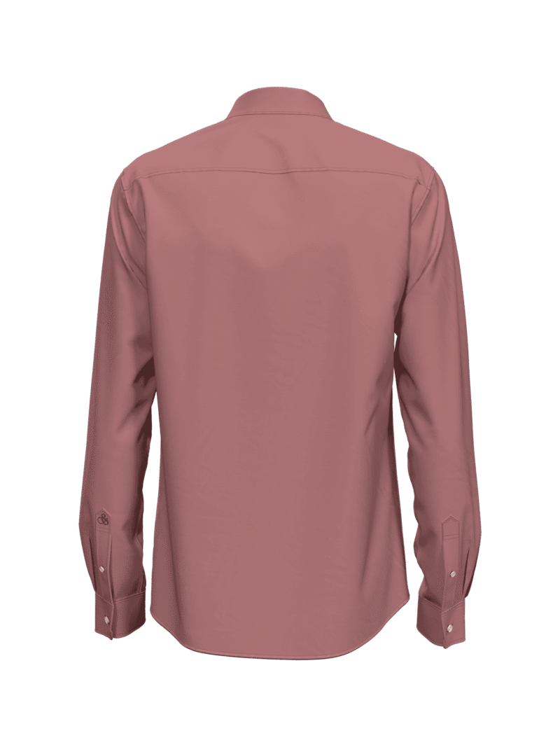 Scotch & Soda 175474: Essential poplin shirt , Weathered pink - Image 2