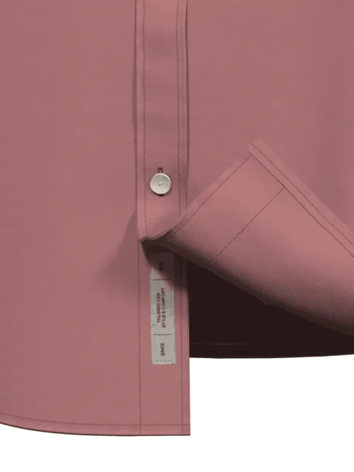 Scotch & Soda 175474: Essential poplin shirt , Weathered pink - Image 4