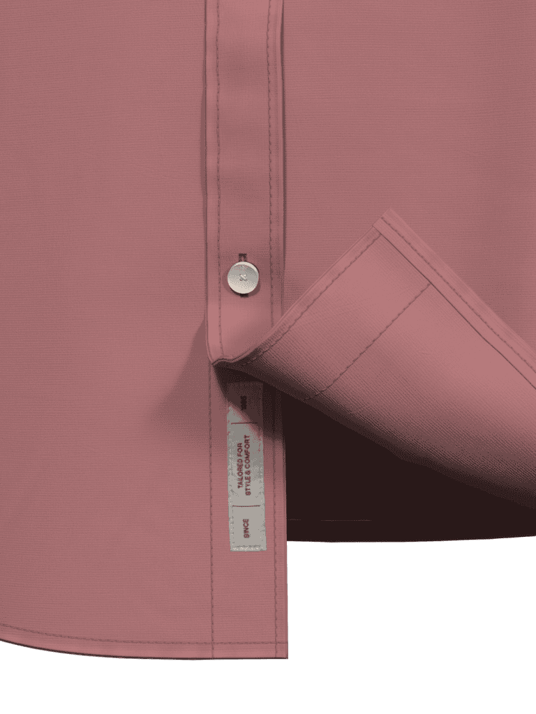 Scotch & Soda 175474: Essential poplin shirt , Weathered pink - Image 4