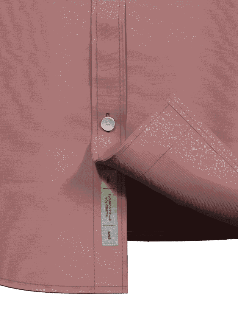 Scotch & Soda 175474: Essential poplin shirt , Weathered pink - Image 4