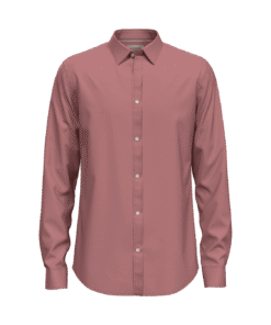 Scotch & Soda 175474: Essential poplin shirt , Weathered pink