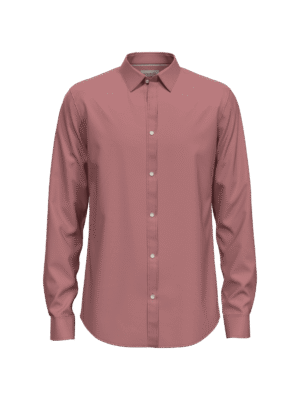 Scotch & Soda 175474: Essential poplin shirt , Weathered pink