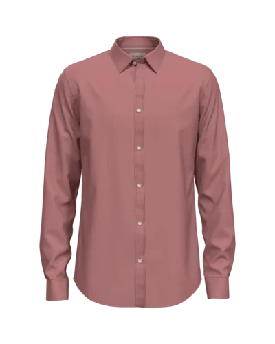 Scotch & Soda 175474: Essential poplin shirt , Weathered pink