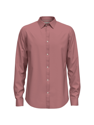 Scotch & Soda 175474: Essential poplin shirt , Weathered pink