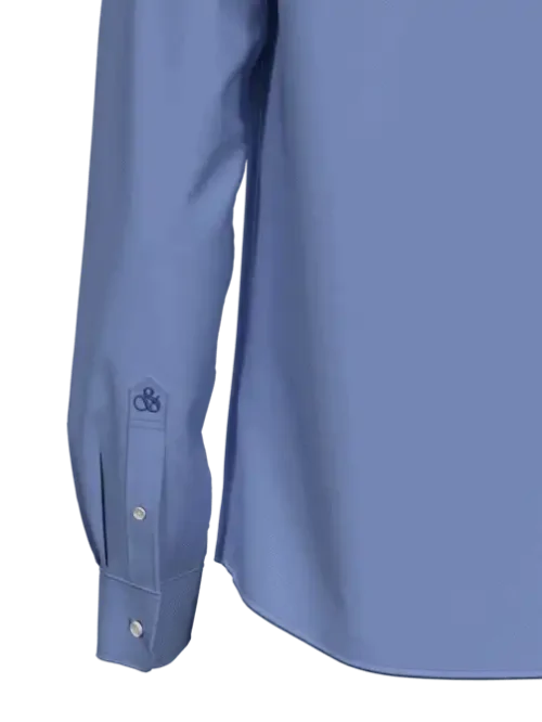 Scotch & Soda 175474: Essential poplin shirt , Ocean mist - Image 4