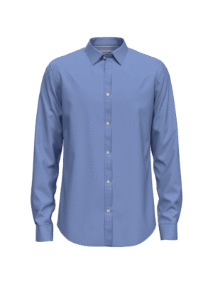 Scotch & Soda 175474: Essential poplin shirt , Ocean mist