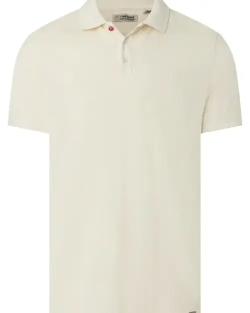 Alternative view of Timezone - Tonal striped polo shirt, ecru