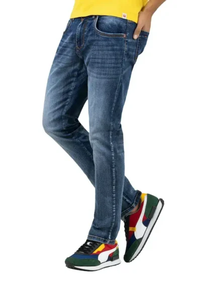 Timezone - Slim Scott- aged blue wash