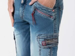 Timezone: Regular RykerTZ Short, classic blue wash