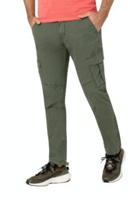 Timezone - Regular Niklas cargo pants, dark green