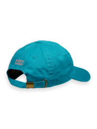 Alternative view of Scotch & Soda 175796 : Twill logo Embroidery cap- Petrol blue