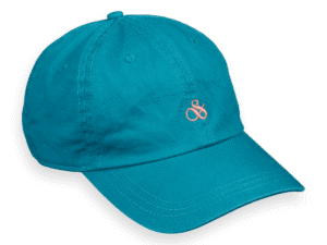 Scotch & Soda 175796 : Twill logo Embroidery cap- Petrol blue