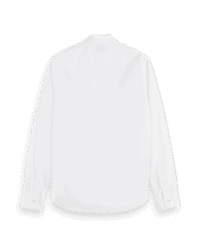 Alternative view of Scotch & Soda 179006: Essential Solid slim fit shirt, White