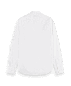 Alternative view of Scotch & Soda 179006: Essential Solid slim fit shirt, White