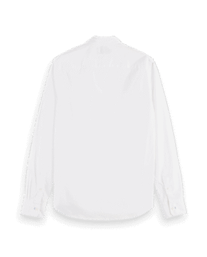 Alternative view of Scotch & Soda 179006: Essential Solid slim fit shirt, White