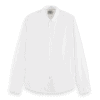 Scotch & Soda 179006: Essential Solid slim fit shirt, White