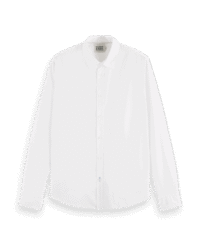 Scotch & Soda 179006: Essential Solid slim fit shirt, White