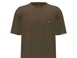 Scotch & Soda 175652 : Garment Dye Logo Crew t-shirt, Algae