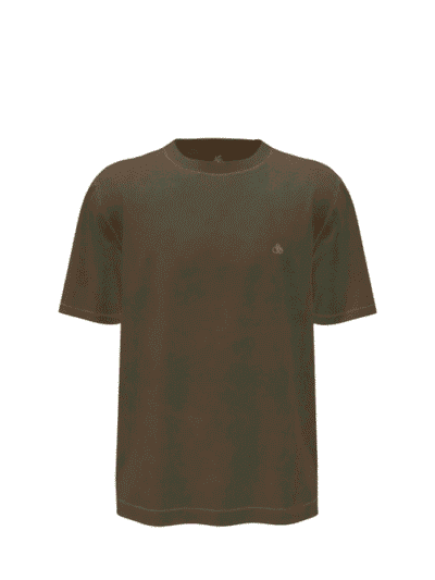 Scotch & Soda 175652 : Garment Dye Logo Crew t-shirt, Algae