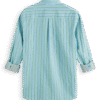 Scotch & Soda 175700: Dobby Stripe Roll-up sleeves - Image 4