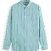 Scotch & Soda 175700: Dobby Stripe Roll-up sleeves - Image 2