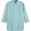 Scotch & Soda 175700: Dobby Stripe Roll-up sleeves
