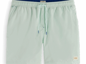 Scotch & Soda 175367 : Mid-length swim shorts, Seafoam