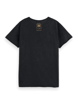 Scotch & Soda 177389 : Washed embroidery T-shirt, Antra image1