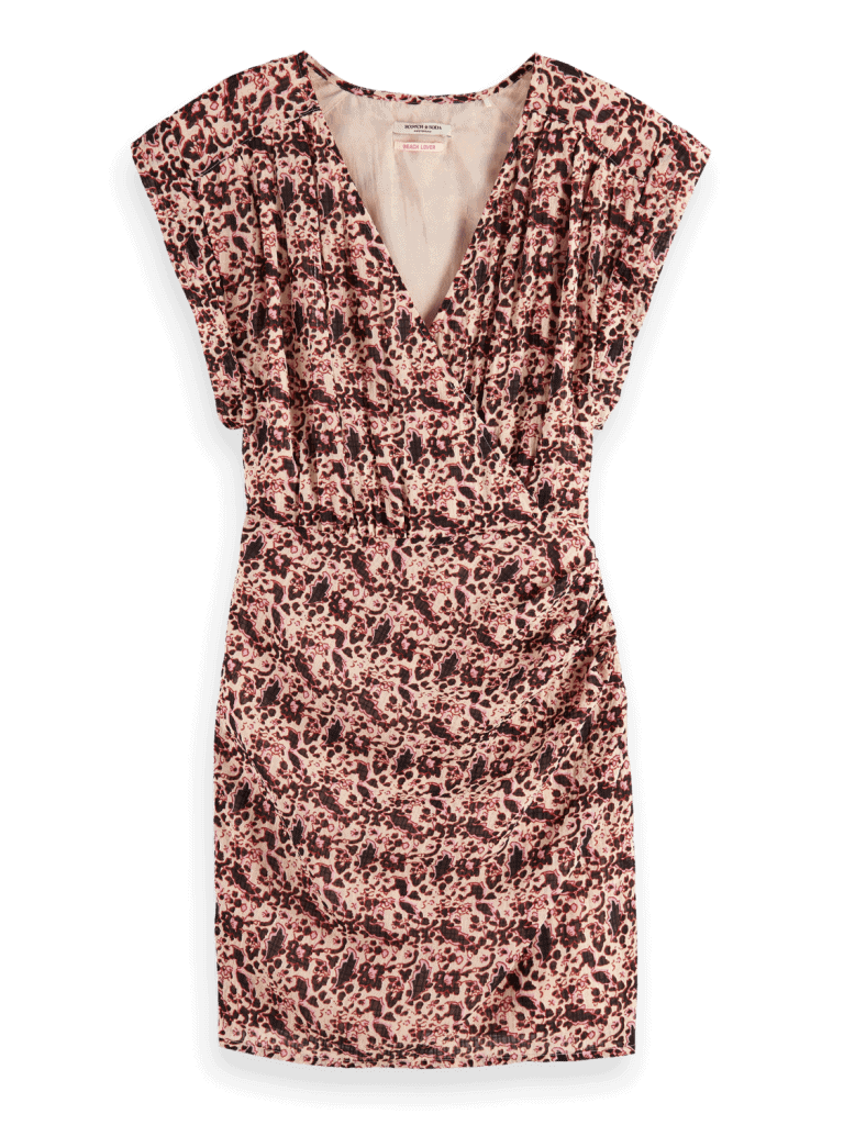 Scotch & Soda 177380 : Mini wrap dress