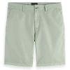 Scotch & Soda 177570 : Cotton twill shorts,Sea Foam
