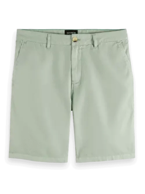 Scotch & Soda 177570 : Cotton twill shorts,Sea Foam