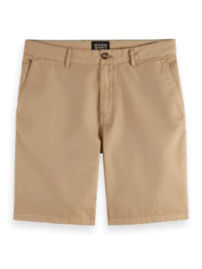 Scotch & Soda 177570 : Cotton twill shorts, Seastone