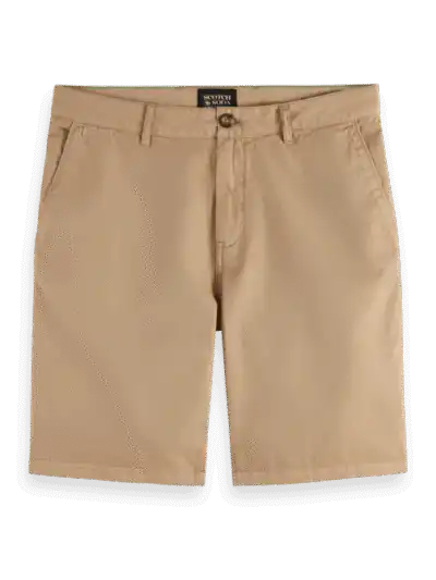 Scotch & Soda 177570 : Cotton twill shorts, Seastone