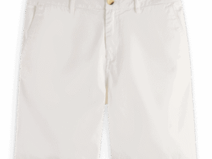 Scotch & Soda 177570 : Cotton twill shorts,White