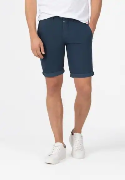Timezone: Slim JannoTZ Short, midnight blue
