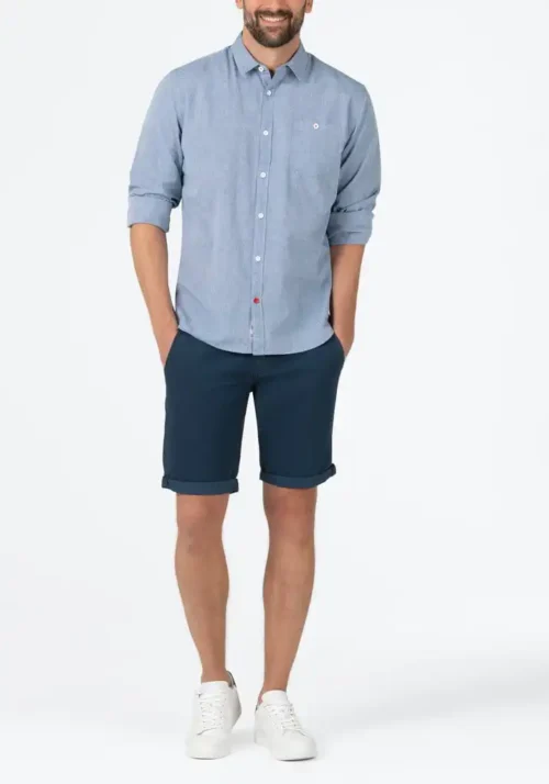 Timezone: Slim JannoTZ Short, midnight blue image4