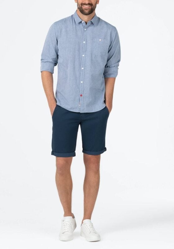 Timezone: Slim JannoTZ Short, midnight blue - Image 6