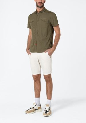 Timezone: Slim JannoTZ Short, silver birch image4